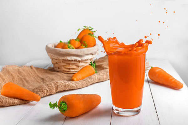خواص آب هویج برای ریه