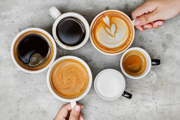 انواع نوشیدنی گرم با قهوه