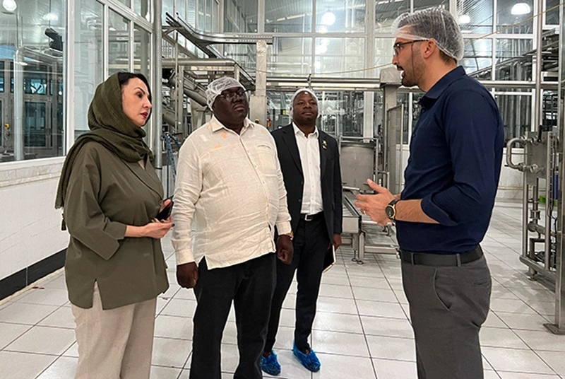 بازدید سفیر زیمبابوه از هلدینگ عالیس باهدف توسعه همکاری‌های اقتصادی