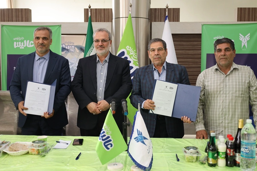 حرکت هلدینگ عالیس در مسیر نوآوری علمی با امضای تفاهم‌نامه همکاری با دانشگاه آزاد اسلامی