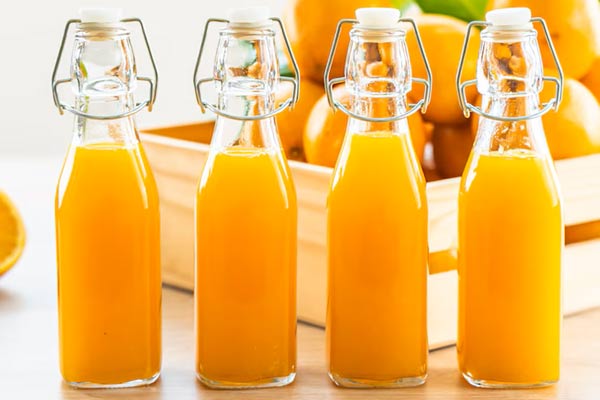 مواد لازم برای تهیه شربت نارنگی و لیمو (۴ لیوان):