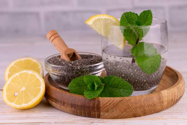 مواد لازم برای تهیه شربت لیمو و چیا