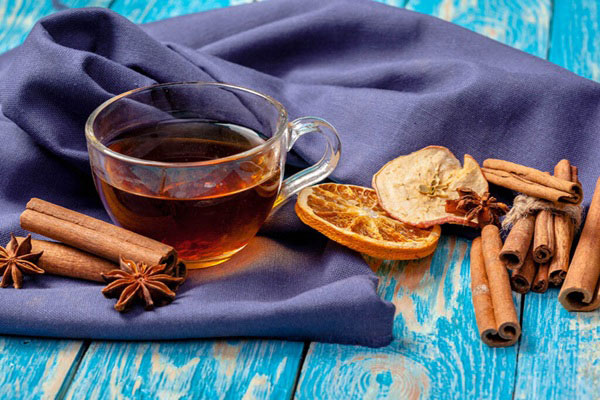 خواص چای سبز با میوه‌های خشک