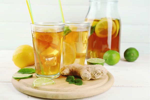 فواید سلامتی چای سرد هل و زنجبیل